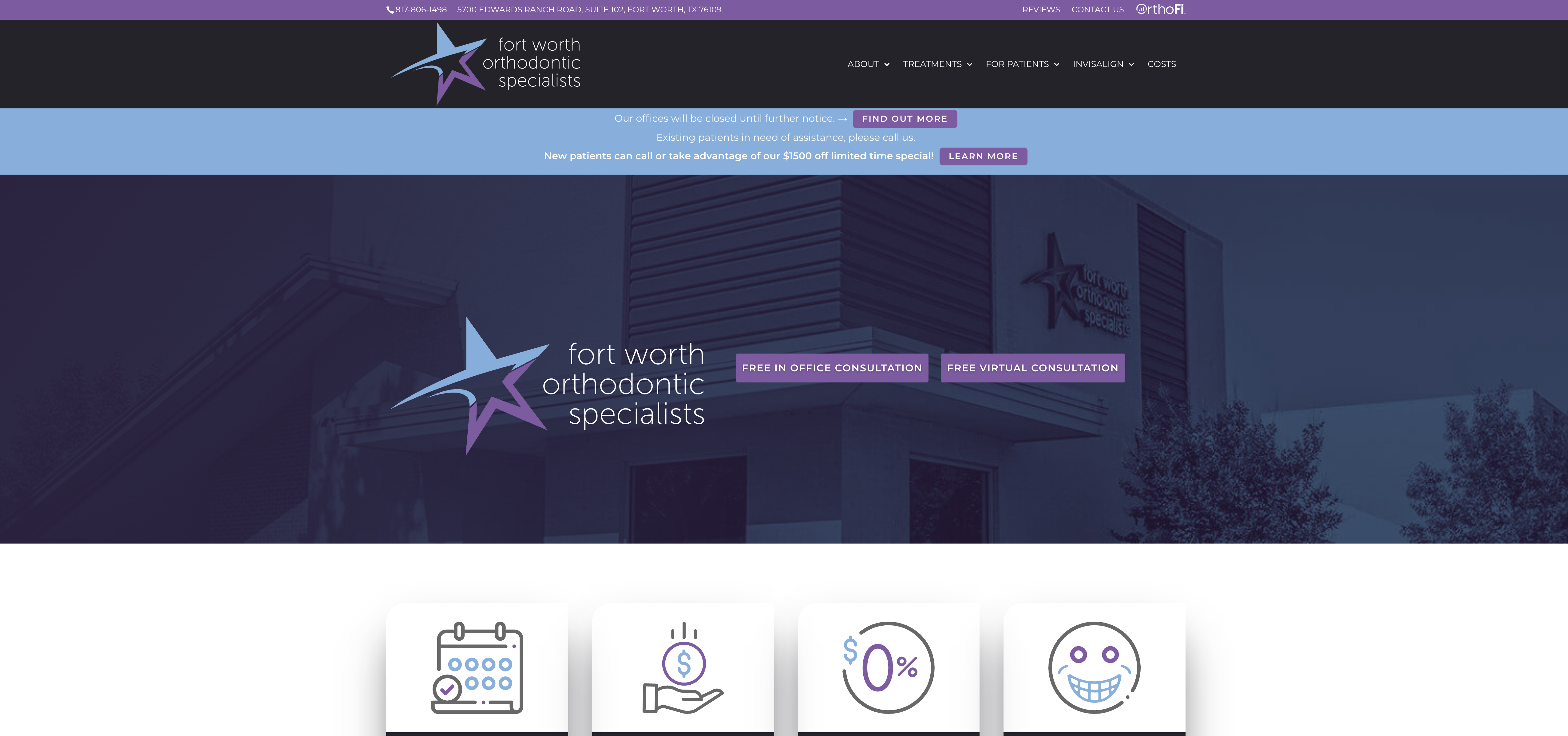 fort worth orthodontic specialists header
