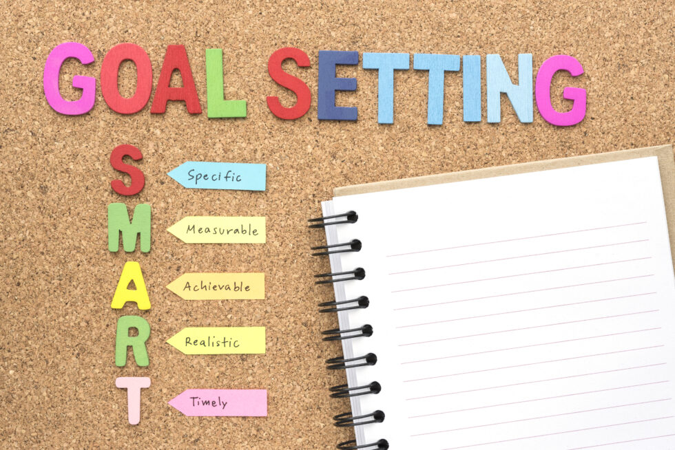 words goal setting smart with notebook 980x654 1