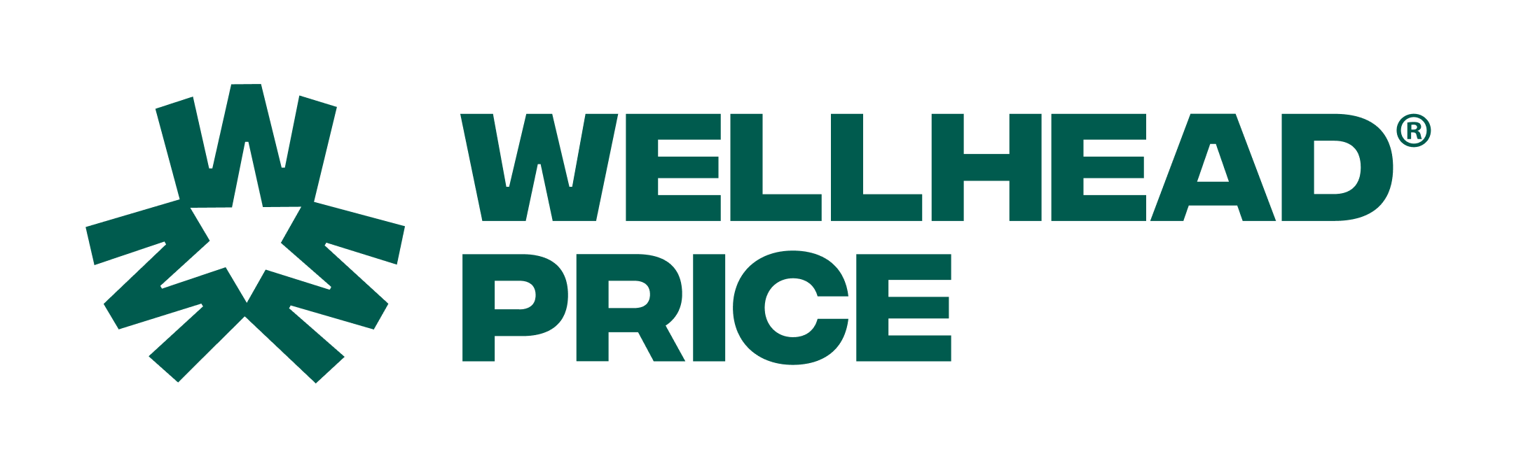 Wellhead Price Horizontal Logo Green R